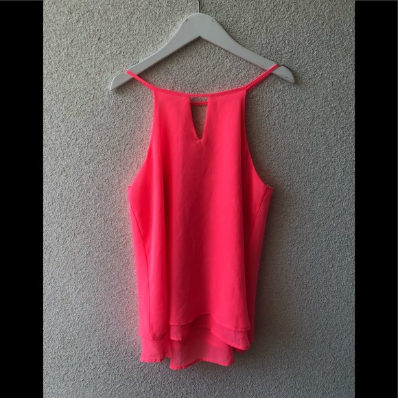 mine Tops - 🎋 Mine Made in USA bright pink crop top S